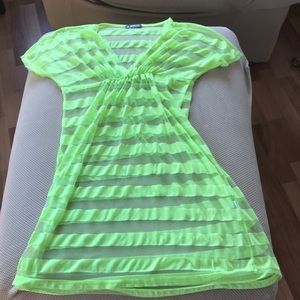 Neon Swimsuit Cover-up